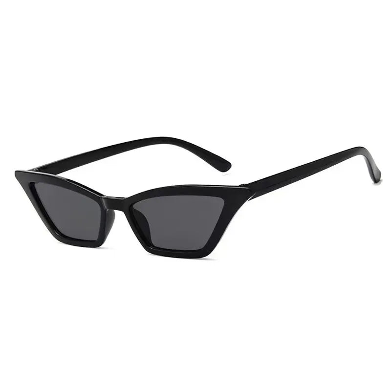 Óculos de sol estilo olho de gato preto